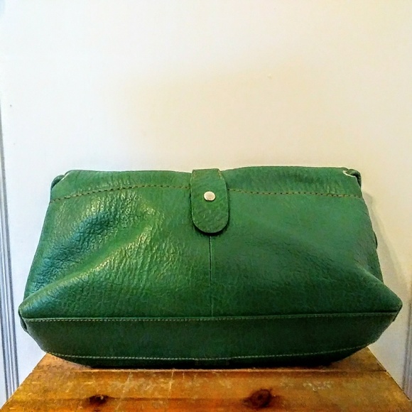 Hogan Pebbled Leather Hobo Bag - Picture 2 of 8